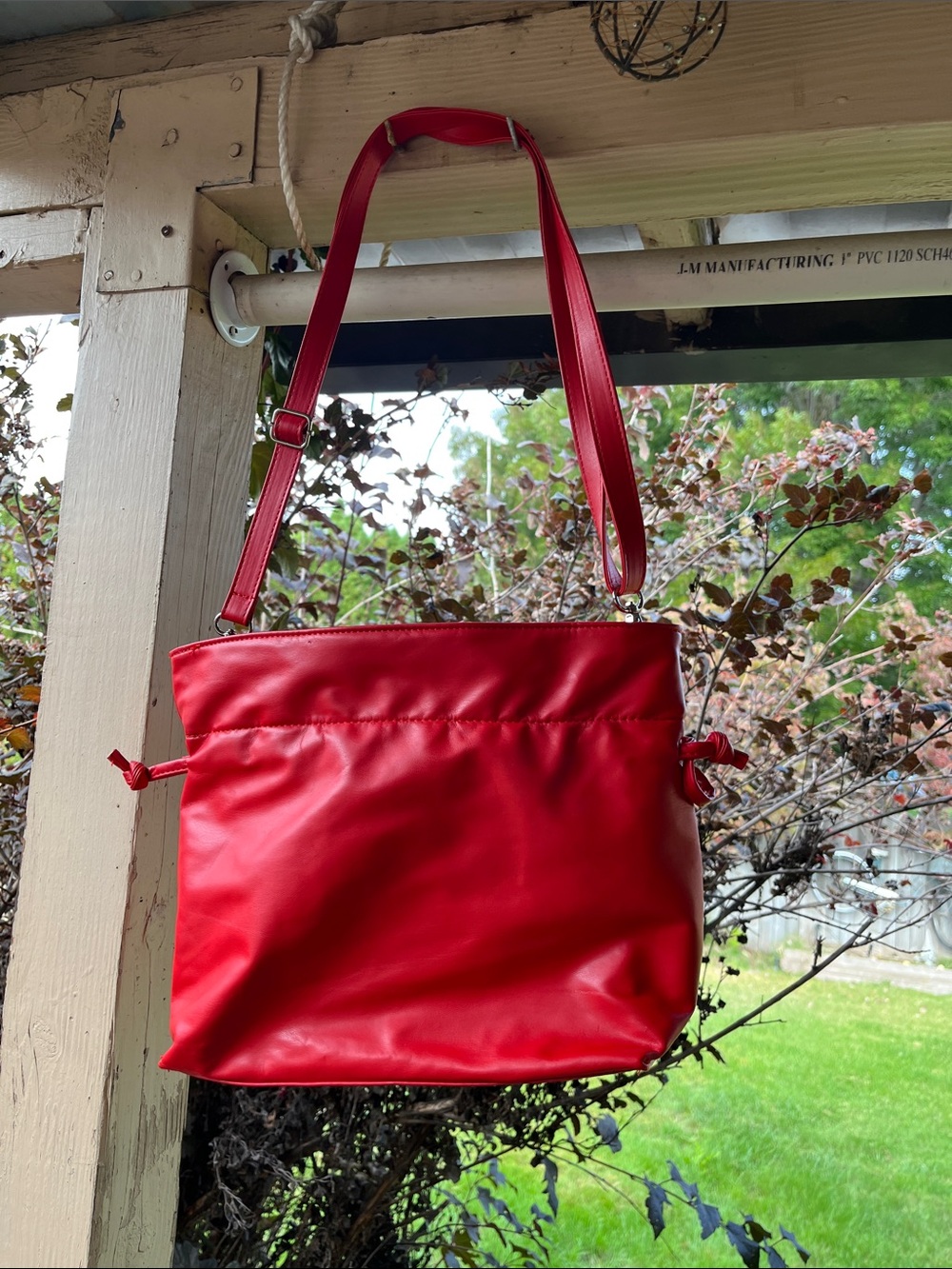 Luxury red “Cos Bar “ Shoulder / Crossbody Bag